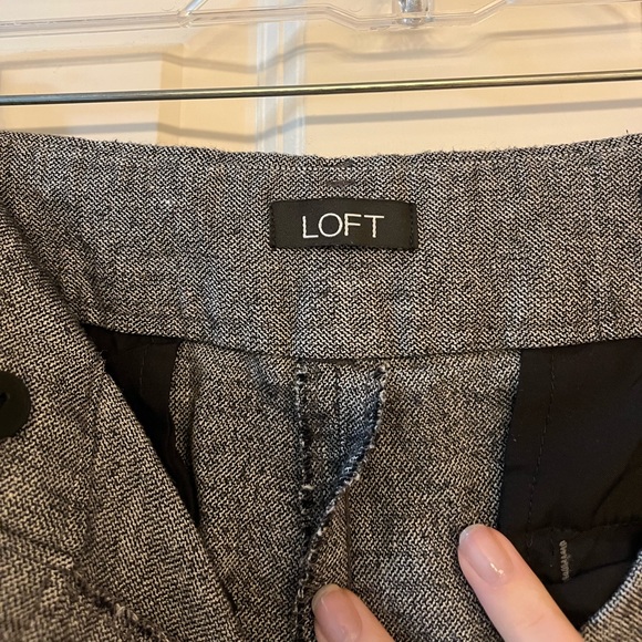 Loft 493543 Charcoal Marisa Pants Size 14 - Picture 5 of 14